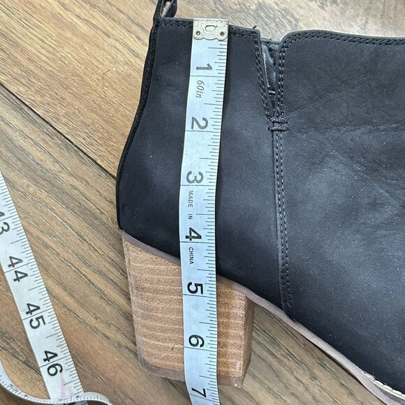 Blondo Norma Nubuck Waterproof Black Suede Ankle Boots 9M NEW‎ Side Zip - Picture 9 of 11